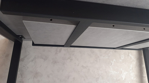 Деревянный стол Лота Лофт 120х75 белый матовый / дуб крафт золотой фото покупателя 560