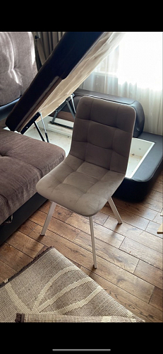 Стул на металлокаркасе Чилли бирюзовый / черный фото покупателя 918