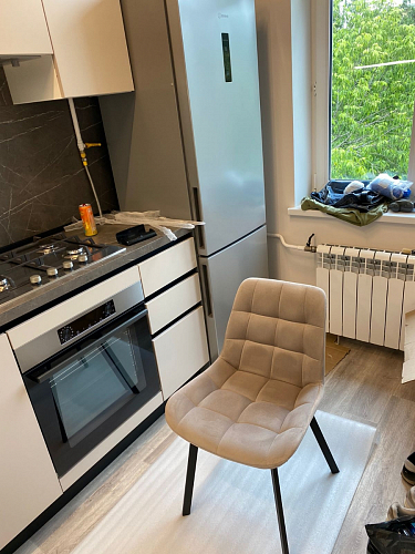 Стул на металлокаркасе Челси К крутящийся бирюзовый / черный фото покупателя 52