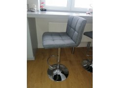 Барный стул Paskal gray / chrome фото покупателя 11