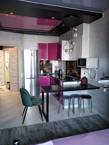 Стул на металлокаркасе Gabi 1 темно-серый / черный фото покупателя 303