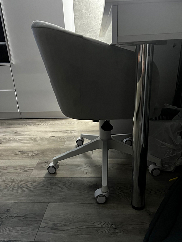 Компьютерное кресло Тибо светло-коричневый / белый фото покупателя 139