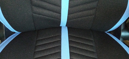 Компьютерное кресло Plast черный / голубой фото покупателя 15