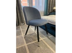 Стул на металлокаркасе Gabi 1 light purple / black фото покупателя 647