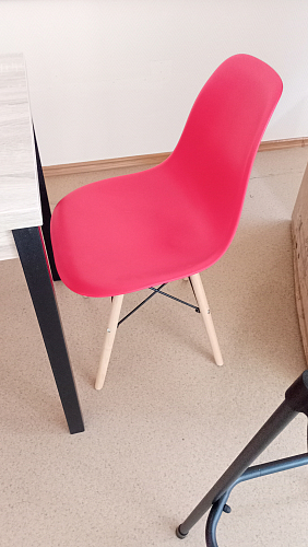 Стул Hames бежевый / деревянный каркас фото покупателя 3