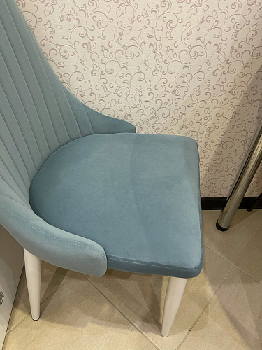 Стул на металлокаркасе Kora gray / black фото покупателя 54