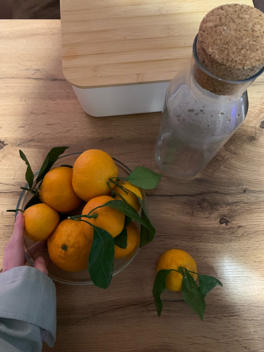 Стол Тринити Лофт 120 32 мм дуб галифакс табако / черный матовый фото покупателя 451