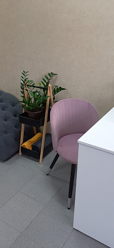 Стул на металлокаркасе Gabi latte / gold / black фото покупателя 38