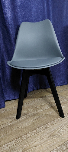 Деревянный стул Bonuss black / black фото покупателя 118