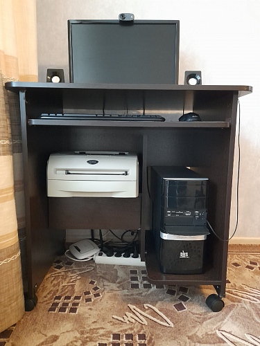 Компьютерный стол КСТ-10.1 Венге  - Уцененный экземпляр фото покупателя 6