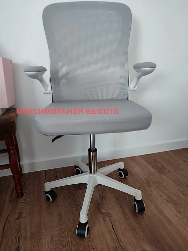 Компьютерное кресло Konfi pink / white фото покупателя 2