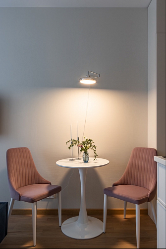 Стул на металлокаркасе Kora beige / black фото покупателя 353