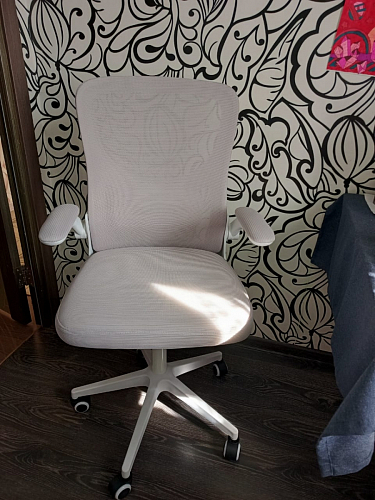 Компьютерное кресло Konfi light gray / blue / white фото покупателя 152