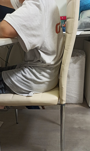 Стул на металлокаркасе DC2-001 green / orange фото покупателя 7