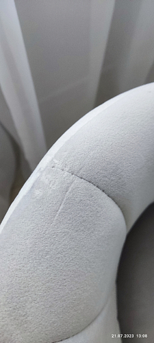 Компьютерное кресло Пард confetti silver серый / черный фото покупателя 199