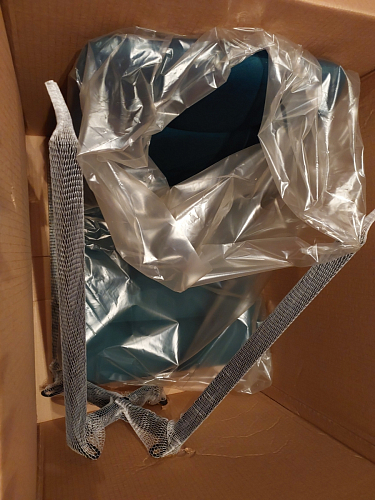 Стул на металлокаркасе Чилли горчичный / черный фото покупателя 870