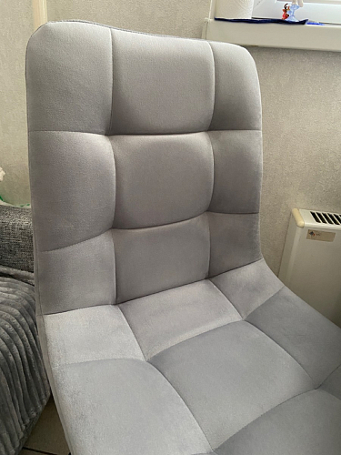 Стул на металлокаркасе Чилли синий / белый фото покупателя 1417