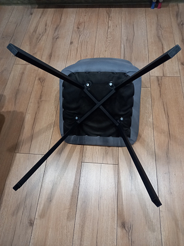 Стул на металлокаркасе Чилли бирюзовый / черный фото покупателя 783