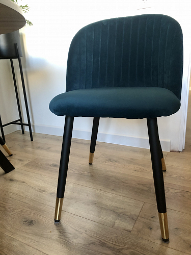 Стул на металлокаркасе Gabi wine red / black фото покупателя 868