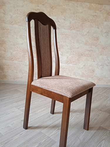 Стул деревянный Aron Soft dirty oak / beige фото покупателя 3