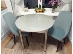 Стул на металлокаркасе Kora green / black фото покупателя 5