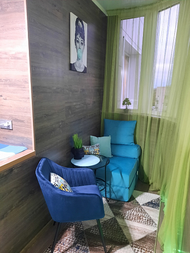 Стул на металлокаркасе Slam dark blue фото покупателя 6