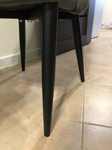 Стул на металлокаркасе Kora gray / black фото покупателя 72