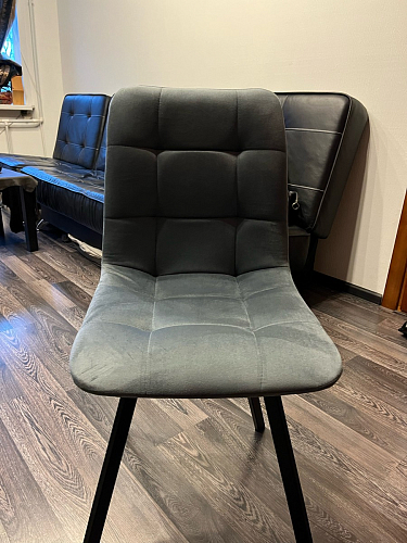 Стул на металлокаркасе Чилли бирюзовый / черный фото покупателя 1395