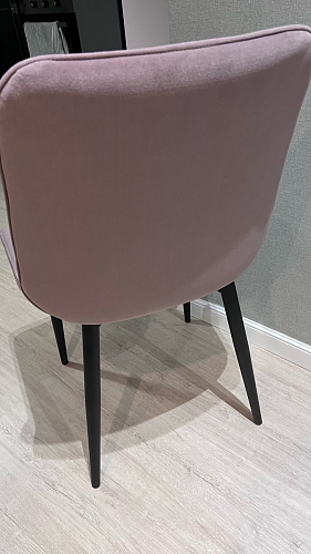 Стул на металлокаркасе Seda black / light gray фото покупателя 15