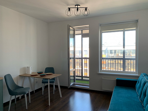 Стул на металлокаркасе Kora beige / black фото покупателя 47