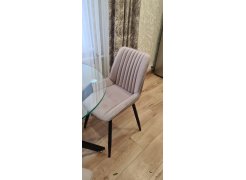 Стул на металлокаркасе Вейв темно-серый / черный фото покупателя 14