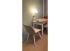 Стул на металлокаркасе Вейв светло-серый (hl 63) / 10К черный каркас фото покупателя 209