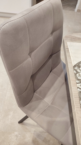 Комплект стульев Чилли 2 шт бежевый / черный фото покупателя 1471