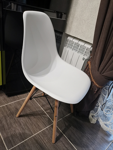 Пластиковый стул Eames PC-015 желтый фото покупателя 107