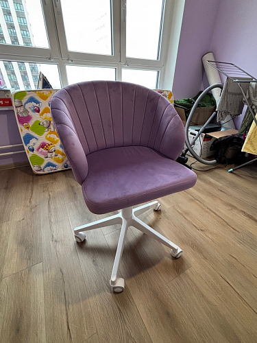 Компьютерное кресло Пард экокожа белый фото покупателя 179