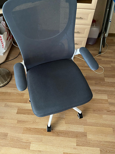 Компьютерное кресло Konfi dark gray / pink / white фото покупателя 218