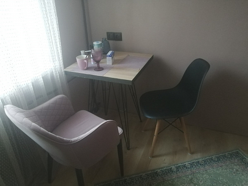 Стул на металлокаркасе Vener light purple фото покупателя 3