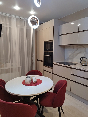 Стул на металлокаркасе Gabi 1 light blue / black / gold фото покупателя 386