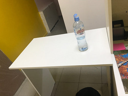 Стол письменный Kiwi белый  - Уцененный экземпляр фото покупателя 150