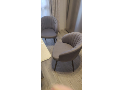 Стул на металлокаркасе Бэнбу velutto 05 / черный фото покупателя 4