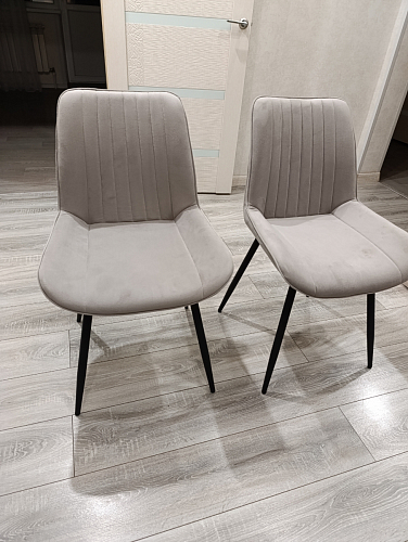 Комплект стульев Седа К 2 шт латте / черный фото покупателя 361