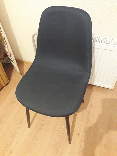 Стул на металлокаркасе Lilu 05 gray / white фото покупателя 17