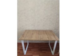 Стол Лота Лофт 140 25 мм черный матовый / бетон фото покупателя 41