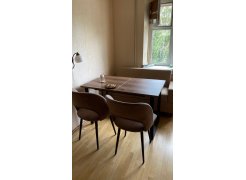 Стол Лота Лофт 140 25 мм черный матовый / бетон фото покупателя 491