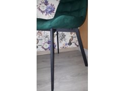 Стул на металлокаркасе Челси серый 02 / черный фото покупателя 146