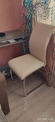 Стул Basit light grey fabric фото покупателя 84