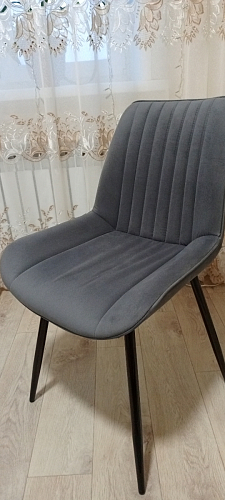 Стул на металлокаркасе Седа К кирпичный / черный фото покупателя 293