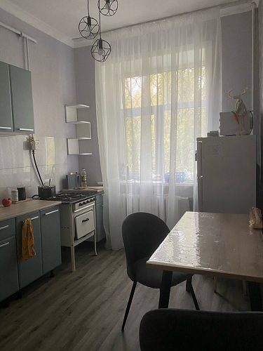 Стол Тринити Лофт 140 25 мм дуб делано темный / белый фото покупателя 199