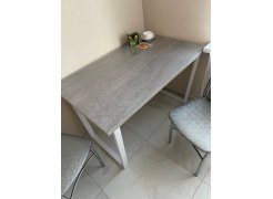 Стол Лота Лофт 140 25 мм юта / белый матовый фото покупателя 731