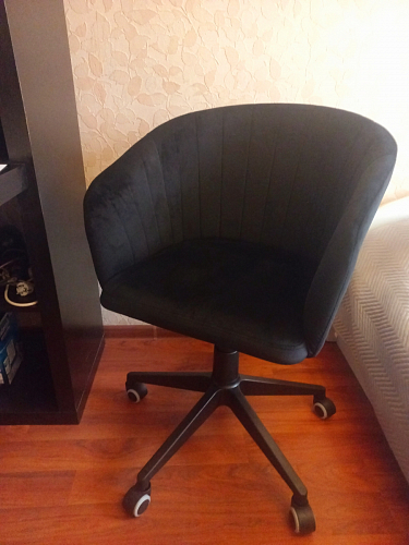 Компьютерное кресло Тибо светло-коричневый / белый фото покупателя 121